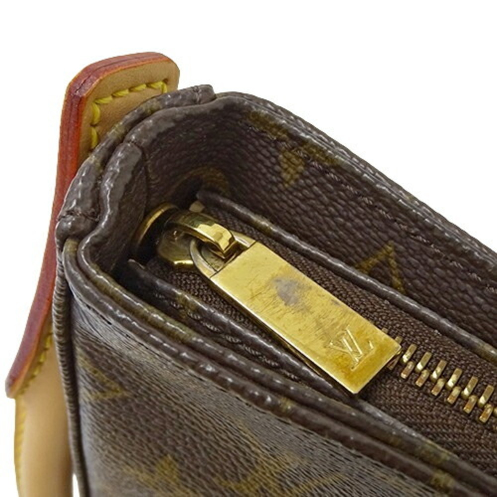 LOUIS VUITTON Monogram Shoulder Looping MM Bag M51146 Brown - Picture 16 of 16